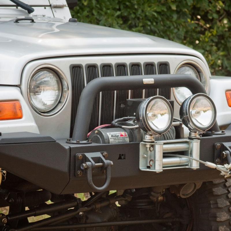 Jeep Wrangler Grille Inserts - Rugged Ridge - Billet - Black - `97-`06